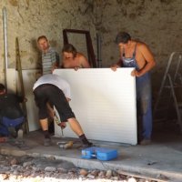 Jak se měnila stodola a požární zbrojnice 2013