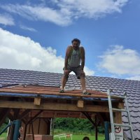 Pergola za Prokešovou stodolou